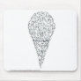 ICE CREAM CONE- little people with tongues Mousepad