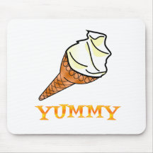 Ice Cream Cone Mouse Pad