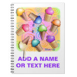 Ice Cream Cone Notebook