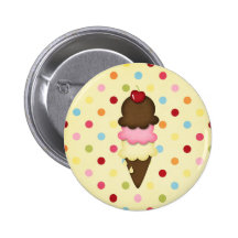 ice cream cone pin