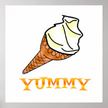Ice Cream Cone Poster