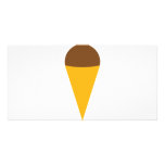 ice-cream cornet icon photo cards