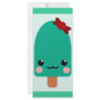 ice cream green customized rack card