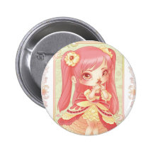 Ice Cream Lolita Vanille Fraise Badge Avec Agrafe