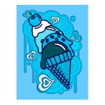 Ice_Cream_Paint Post Cards