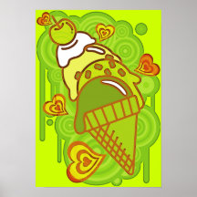 Ice_Cream_Paint Posters