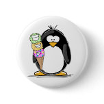 Ice Cream Penguin Buttons