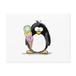 Ice Cream Penguin postcards