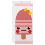 ice cream pink full color rack card