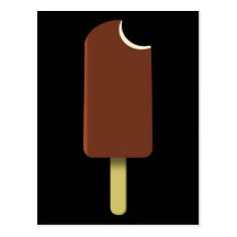 Ice Cream Pop postcard