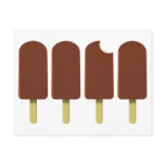 Ice Cream Pops postcard