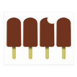 Ice Cream Pops postcard