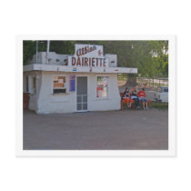 ICE CREAM POSTCARD