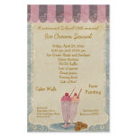 Ice Cream Social Announcement Flyer