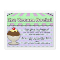 Ice Cream Social, Purple/Green Stripe Sundae