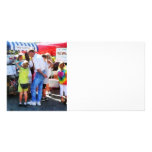 Ice Cream Stand Custom Photo Card