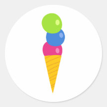 Ice Cream Stickers