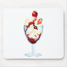 Ice Cream Sundae Mousepads