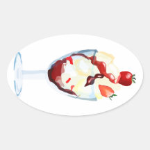Ice Cream Sundae Sticker