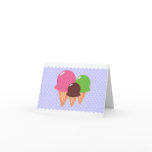 Ice Cream Thank You Cards