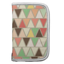 Ice Cream Triangle Pattern Folio Planners