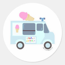 Ice Cream Truck Sticker