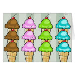 ice creams card