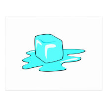 Ice Cube Postcard