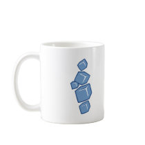 Ice cubes mugs