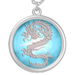 Ice Dragon Fantasy Necklace