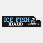 Ice Fish Idaho Bumper Sticker