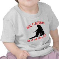 ICE FISHING TEE SHIRTS