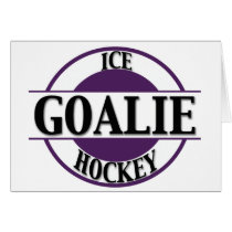 Ice Hockey Goalie cards
