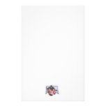 ice hockey goalie realistic vector illustration customised stationery
