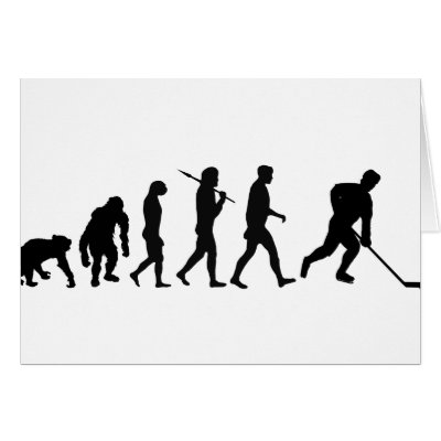 Ice Hockey Players team shirts Card
