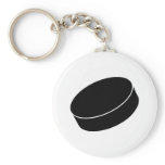 Ice Hockey puck Key Chains
