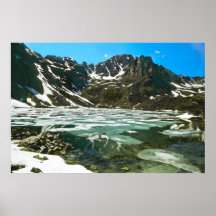 Ice Lake in June - Print