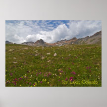 ice lake print
