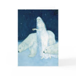 Ice Maiden Fine Art Watercolor Card