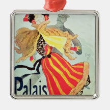Ice Palace', Champs Elysees, Paris, 1893 Christmas Tree Ornaments