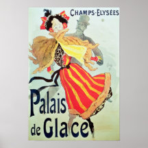 Ice Palace', Champs Elysees, Paris, 1893 Print