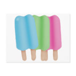 Ice Pop Trio postcards
