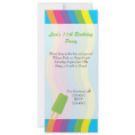 Ice Pops and Rainbows invitations
