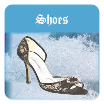 Ice Princess Lace Pumps