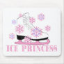 Ice Princess Skate Mouse Pads