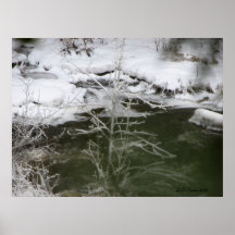 Ice Reflection Print