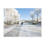 Ice scating in the Netherlands Postcards