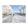 Ice scating in the Netherlands Postcards