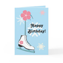 Ice Skate Card