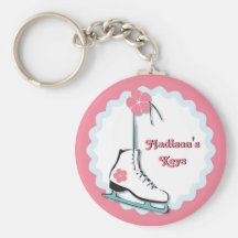 Ice Skate Keychain